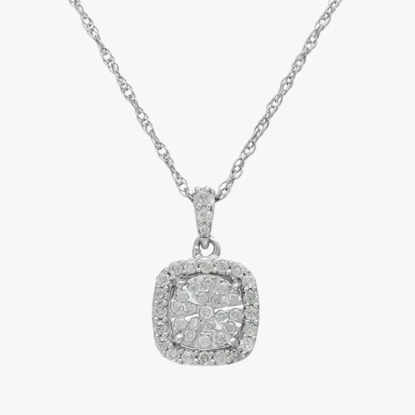 Diamond Pendant Necklace - Image 3