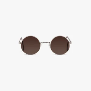 Rounded Brown Sunglass