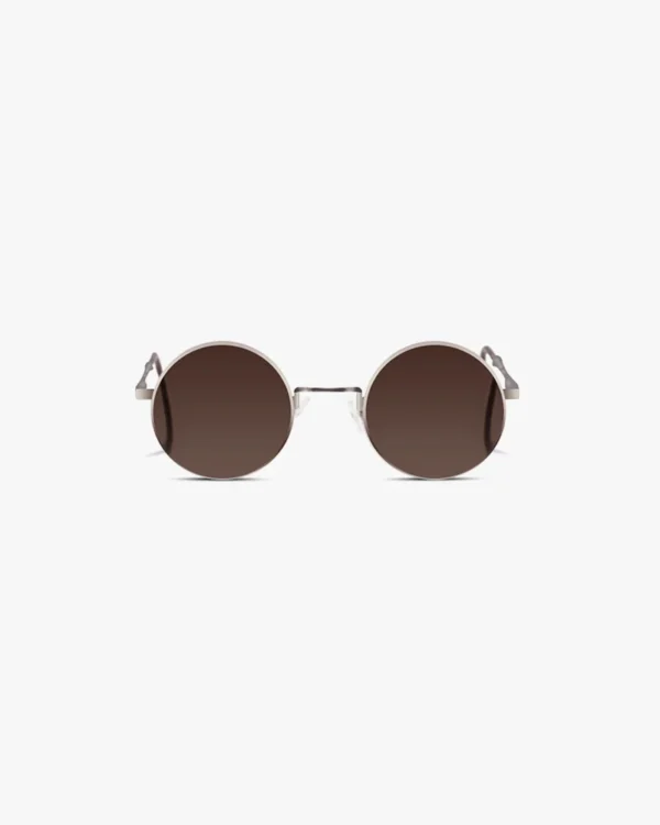 Rounded Brown Sunglass
